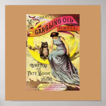 Gargling Oil Almanac Dream and Fate Cover Poster