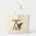 Gargoyle Monogram A Canvas Bag