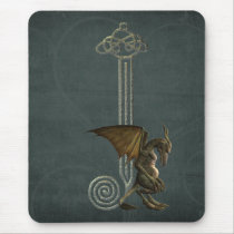 Gargoyle Monogram J mousepads