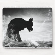 GARGOYLE NOTRE DAME PARIS FRANCE MOUSEPAD