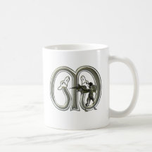 Gargoyles Monogram M Mugs