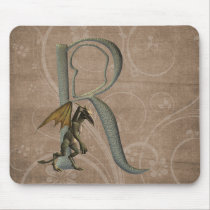 Gargoyles Monogram R mousepads
