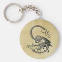 Gargoyles Monogram S Keychains