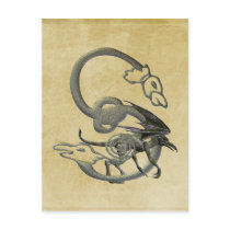 Gargoyles Monogram S Postcards