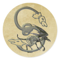 Gargoyles Monogram S Sticker