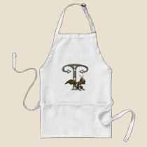 Gargoyles Monogram T aprons