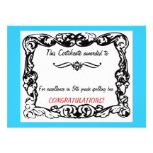 garish leaf award invites