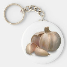 Garlic bulb keychain