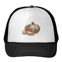Garlic bulb mesh hats