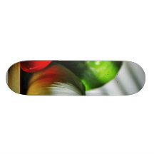 Garlic Bulbs Limes Chillies Peppers Chili Skate Board Decks