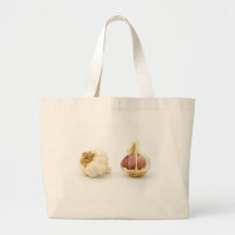 Garlic garlic garlic fun photo print tote bag