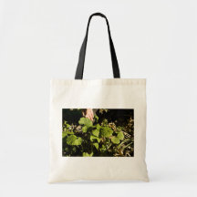 Garlic mustard tote bag
