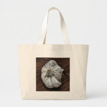 Garlic photo tote bag