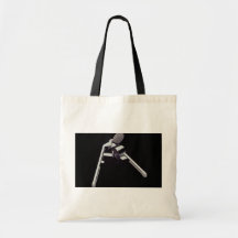 Garlic press tote bag