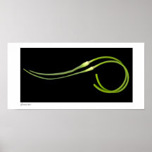 garlic scapes print