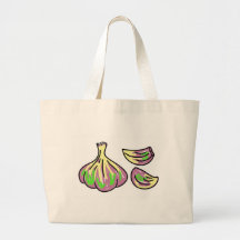 garlic tote bag
