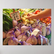 Garlic - Veggies as Art Print