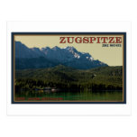 Garmisch - Zugspitze above the Eibsee Post Cards