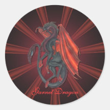 Garnet Dragon Stickers