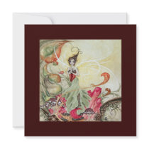 Garnet Faery Personalized Invite