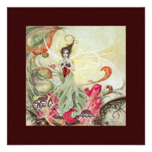 Garnet Faery Personalized Invite
