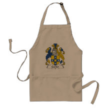 Garter Family Crest Apron