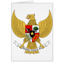 Garuda Pancasila, t Arms Indonesia, Indonesia Card