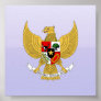 Garuda Pancasila, t Arms Indonesia, Indonesia Poster