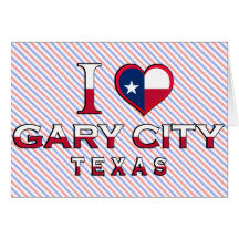 Gary City, Texas Card