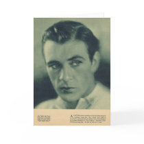 Gary Cooper 1930 portrait Greeting Cards
