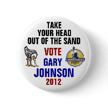 Gary Johnson 2012 button