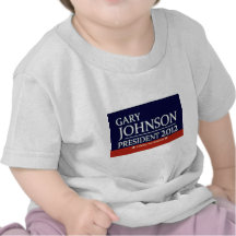 Gary Johnson for President T-shirts