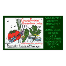 garysrockinfresh, GROCERY-MERCANTILEDELIJUMBO C… Modèle De Carte De Visite