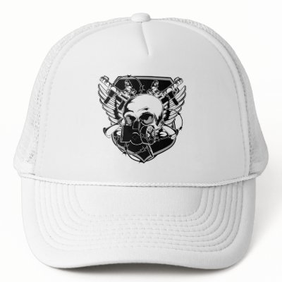 Gas Mask Skull Hat by SmashingTees