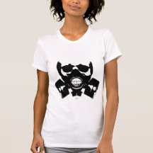 Gas Mask Skull Tees