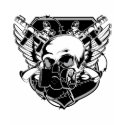 Gas Mask Skull t-shirts