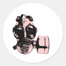 Gas Mask Stickers