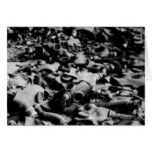 Gas Masks Card