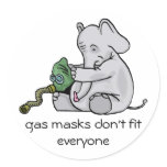 Gas Masks Sticker