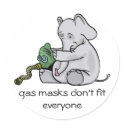 Gas Masks Sticker