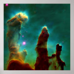 Gas Pillars in the Eagle Nebula -2007 Print