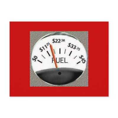 Gas Price Postcard by DianasMoon