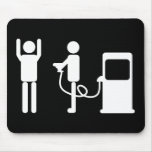 Gas Pump Robbery Mousepad