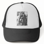 Gas Station Attendant Vintage Millburg Michigan hats