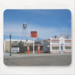 Gas Station Bassett, Nebraska, USA mousepads