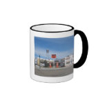 Gas Station Bassett, Nebraska, USA mugs