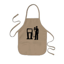 Gas Station Gun In The Head Aprons