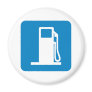 Gas Station Highway Sign Fridge Magnets