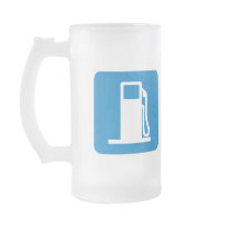 Gas Station Highway Sign Coffee Mug