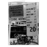 Gas station price analysis photo 1938 cards